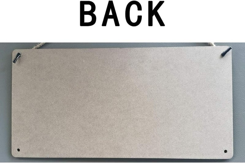 JACKGOLD No Soliciting Yard Sign for House Office,No Soliciting Signs for Home,Thick Acrylic Self-Adhesive Modern Design Door Sign 12x6 inch Home Decor Go Away Accessories Door Or Wall Wood Sign - Image 2