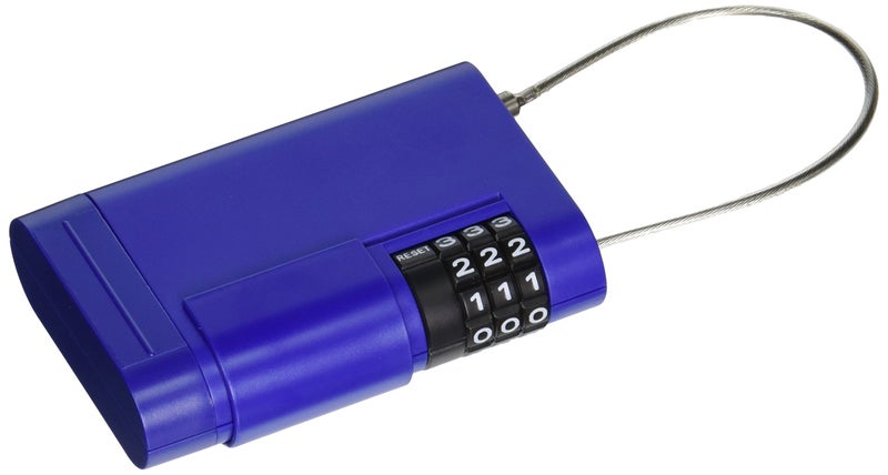 Kidde AccessPoint 001860 Portable Stor-A-Key with Adjustable Cable, Blue - Image 2