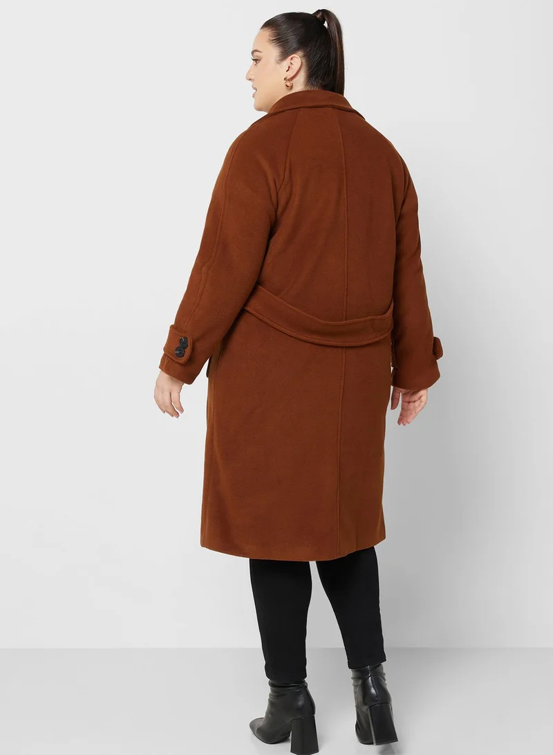 Ella Plus Long Chuck On Coat
