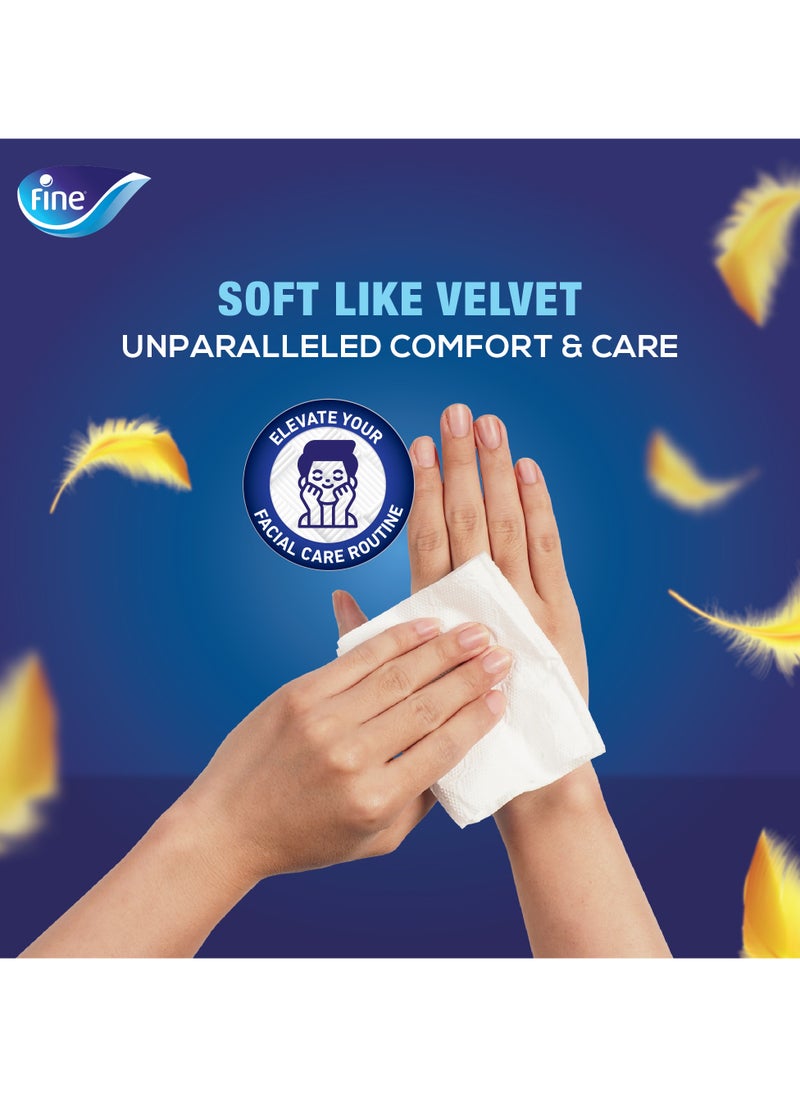 Fine 3 Ply Prestige Facial Tissue 96 sheets 30 Boxes  - Image 5