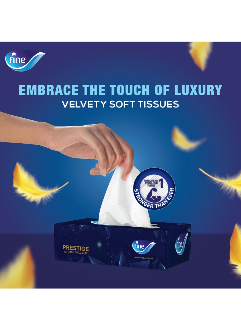 3 Ply Prestige Facial Tissue 96 sheets 30 Boxes