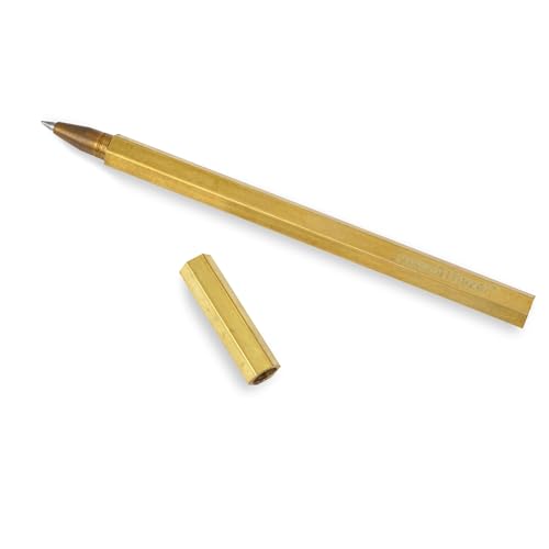 RUSSELL+HAZEL Gold Rollerball Pen,51420 - Image 2