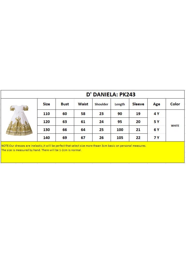 دىدانيالا عباءة دانييلا الذهبية البيضاء - Image 4