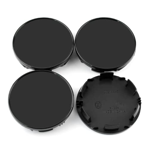 GTOWNWORKS 85MM Wheel Center Cap for Nissan 2004-2021 Titan 2004-2021 Armada Rim Hubcap Replacement Covers, 4 PCS, Black, OD: 3.34In, ID: 3.07in - Image 1
