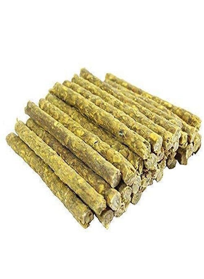 Pups&Pets مجموعة مكافآت الكلاب Pups&Pets المكونة من 3 قطع عظام للمضغ، وعصي مضغ ملتوية، وعصا مضغ الدجاج، وعصا مضغ لحم الضأن (450 جم لكل قطعة، الإجمالي - 1800 جم) - Image 3