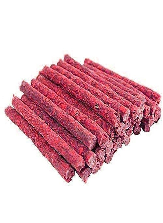 Pups&Pets مجموعة مكافآت الكلاب Pups&Pets المكونة من 3 قطع عظام للمضغ، وعصي مضغ ملتوية، وعصا مضغ الدجاج، وعصا مضغ لحم الضأن (450 جم لكل قطعة، الإجمالي - 1800 جم) - Image 4