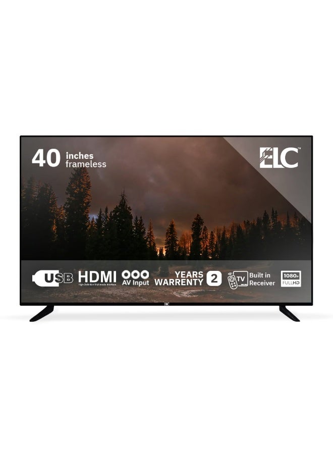 اي ال سي شاشة تلفزيون اي ال سي 40 بوصة سمارت LED، بدقة HD  رسيفر داخلى