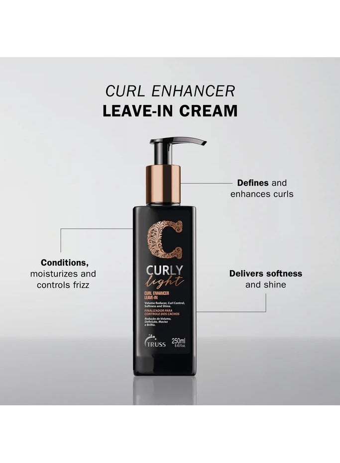 TRUSS Curly Light, Enhances Curl, Leave-In Cream 250 ML - Image 2