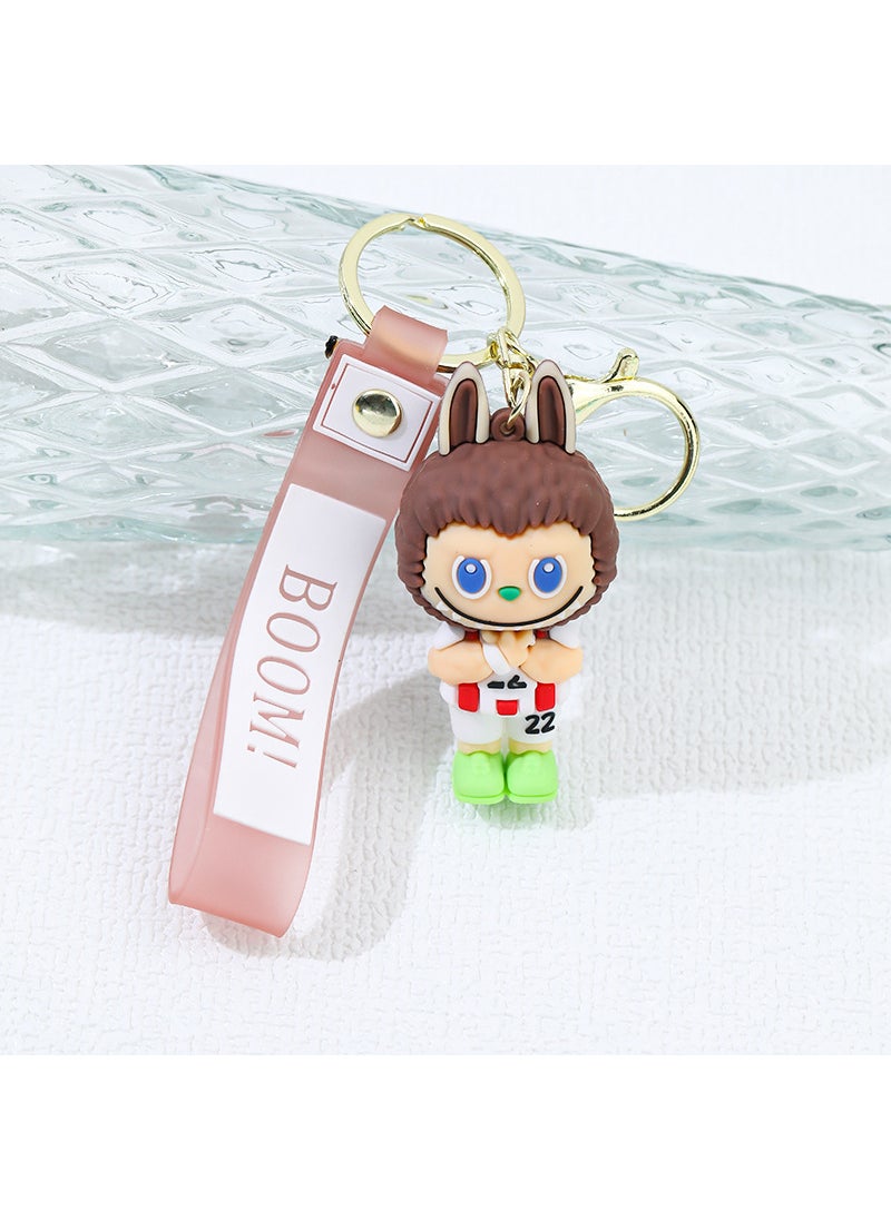 Generic - Labubu Key Ring Plush Lamb Gift 4# - Image 1