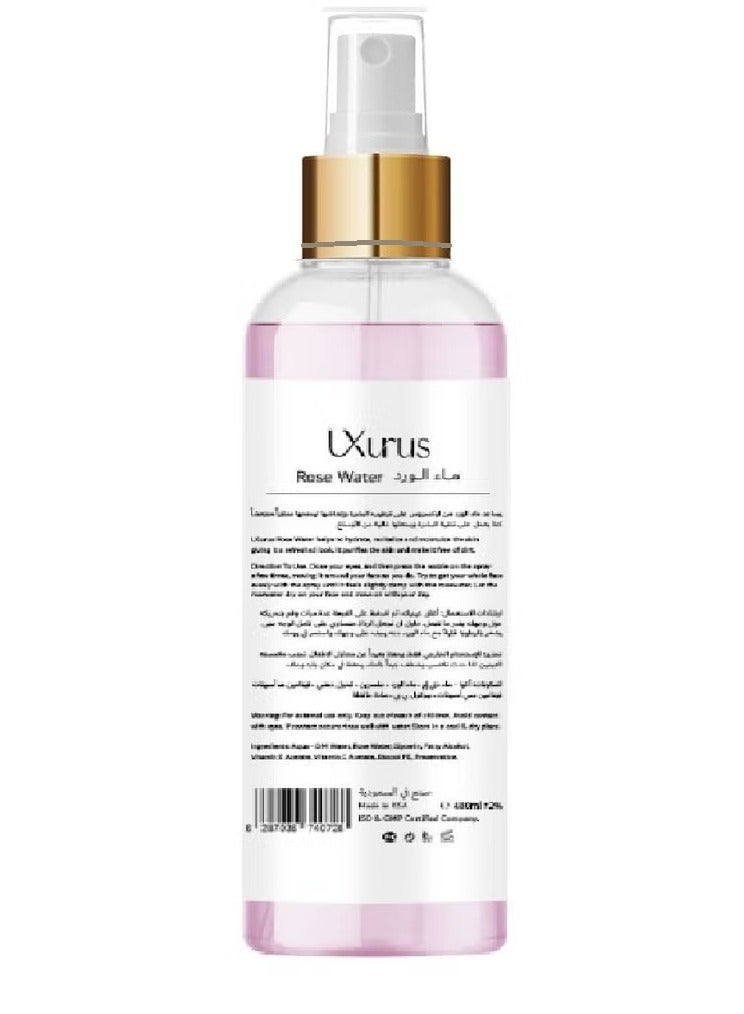 لكسورس ماء الورد المرطب للبشرة - 400 مل - Image 2