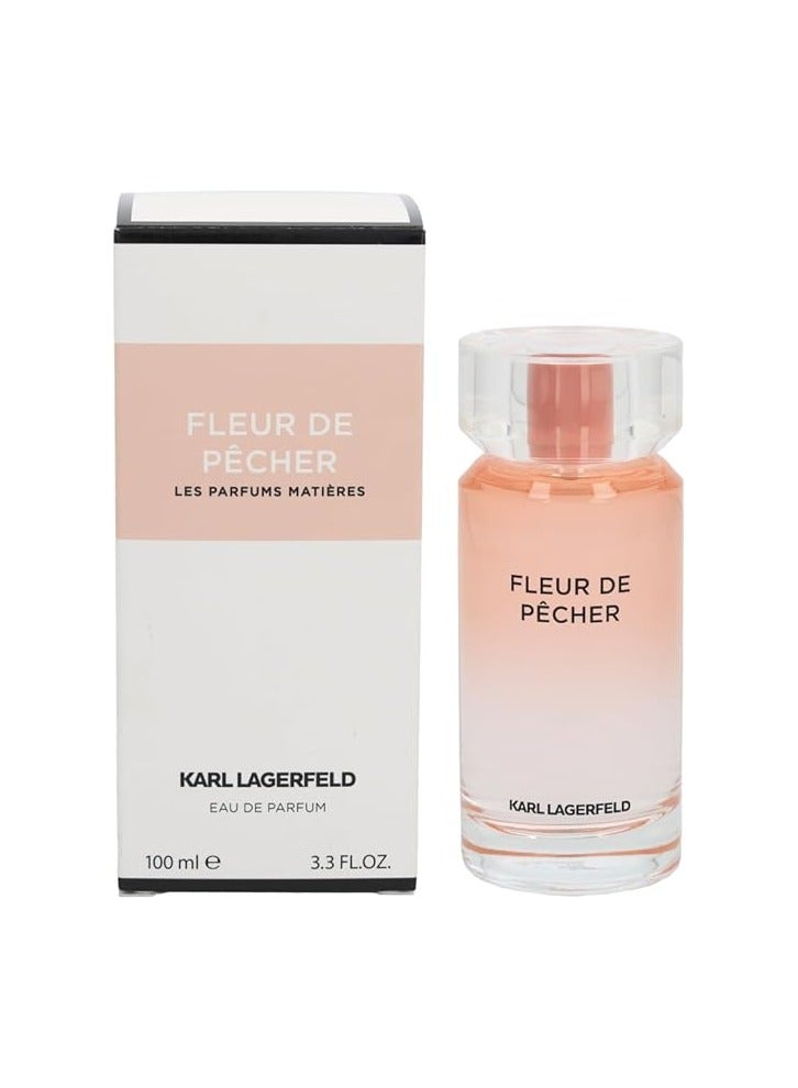 كارل لاغرفيلد KARL LAGERFELD FLEUR DE PECHER FOR WOMEN EDP 100ML - Image 2