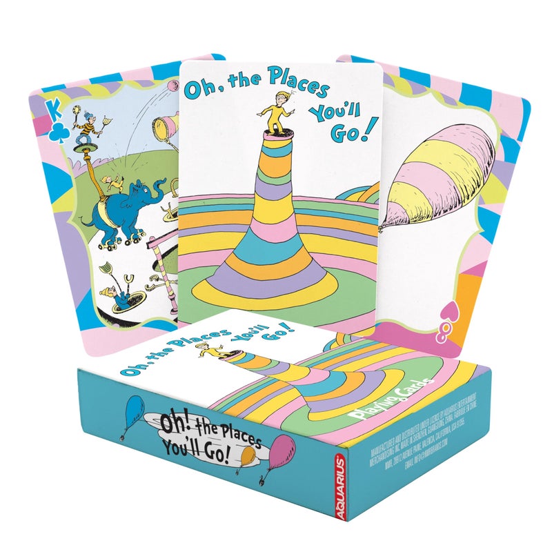 Aquarius Oh The Places Youll Go Playing Cards - Image 3