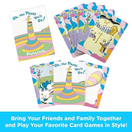 Aquarius Oh The Places Youll Go Playing Cards - Image 5