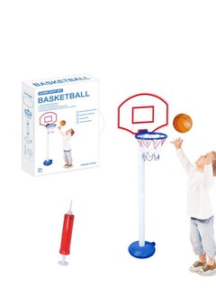 TRAMPOLINEPRO Adjustable Basketball Stand Basket Holder Hoop For Kids Easy To Carry and Grow To Kids Skills  - Image 3