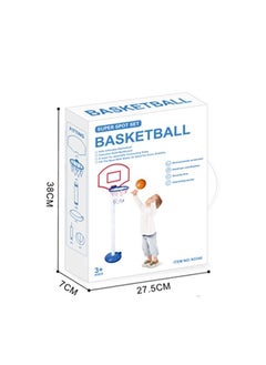 TRAMPOLINEPRO Adjustable Basketball Stand Basket Holder Hoop For Kids Easy To Carry and Grow To Kids Skills  - Image 4