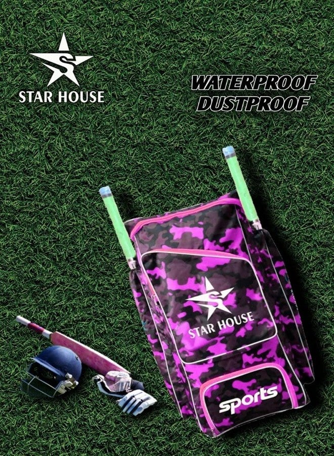Star House Best Cricket Kit Bag Dashing Look for Youth Nylon Material (Purple) - Image 2