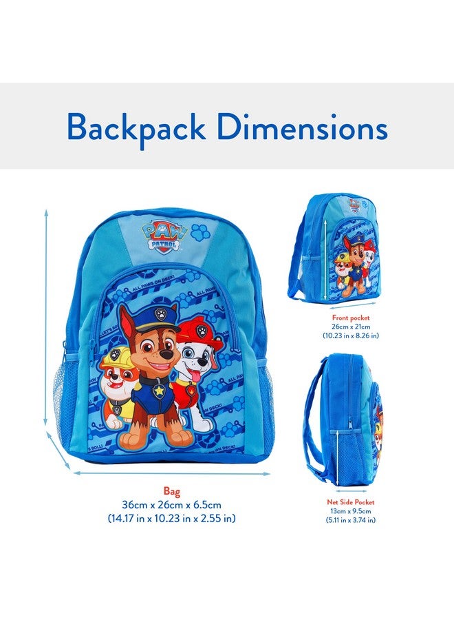 باو بترول حقيبة ظهر "باو باترول" | حقيبة ظهر "تشيس رابل مارشال" للأولاد | حقيبة مدرسية للأطفال - Image 3