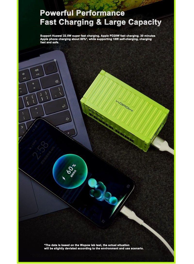 وبو WOPOW PD32 22.5W حاوية شحن سريع ميني باور بانك محمول 20000 مللي أمبير - Image 4