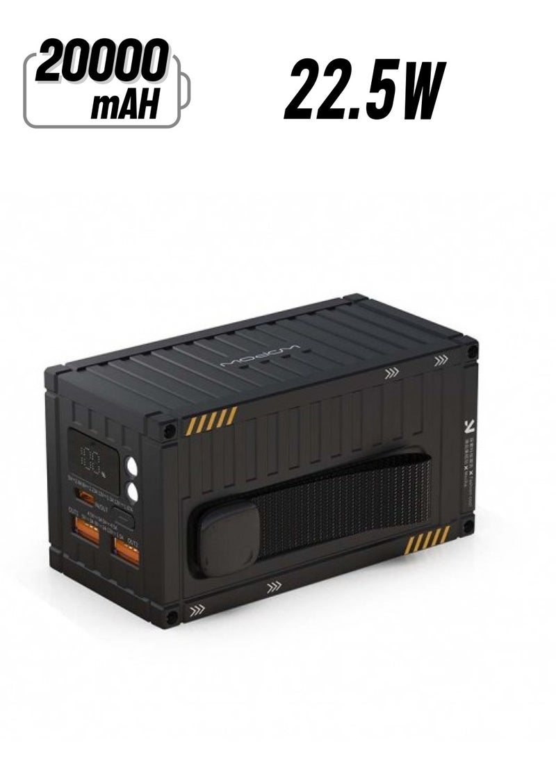 وبو WOPOW PD32 22.5W حاوية شحن سريع ميني باور بانك محمول 20000 مللي أمبير - Image 1