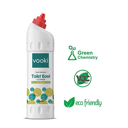 Vooki Ecofriendly Toilet Cleaner, 100 Flush Protection Toilet Bowl Cleaner Liquid, Home and Commercial Use - 500 Ml (Pack of 2) - Image 4