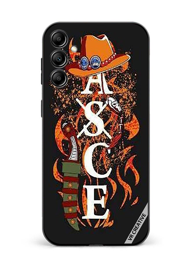 VR CREATIVE Protective Case Cover For Samsung Galaxy A34 Fire First Ace Design Multicolour  - Image 1