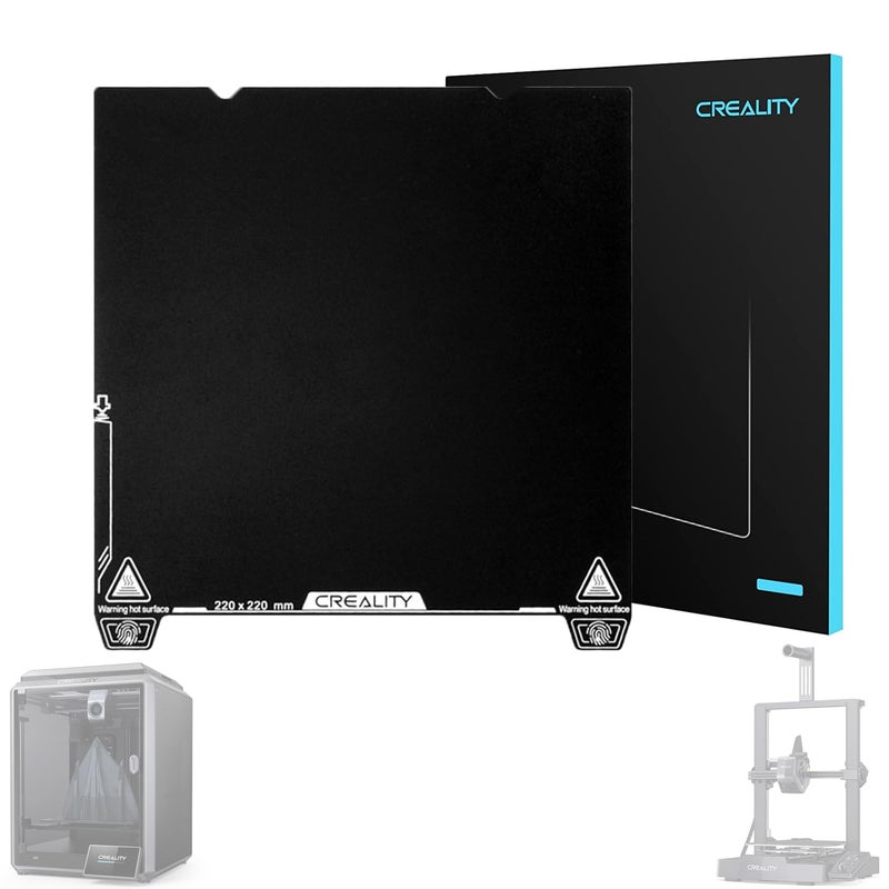 Lokkr Creality Upgraded Epoxy Resin Printing Platform 235 * 235mm, Magnetic Flexible Steel Plate, 3D Printer Platform for Ender-3 SE/3 KE/K1/Ender-3 S1/5 S1/3 S1Pro/3/3 Pro/3S/3V2/Ender-5/5S/5Pro - Image 1