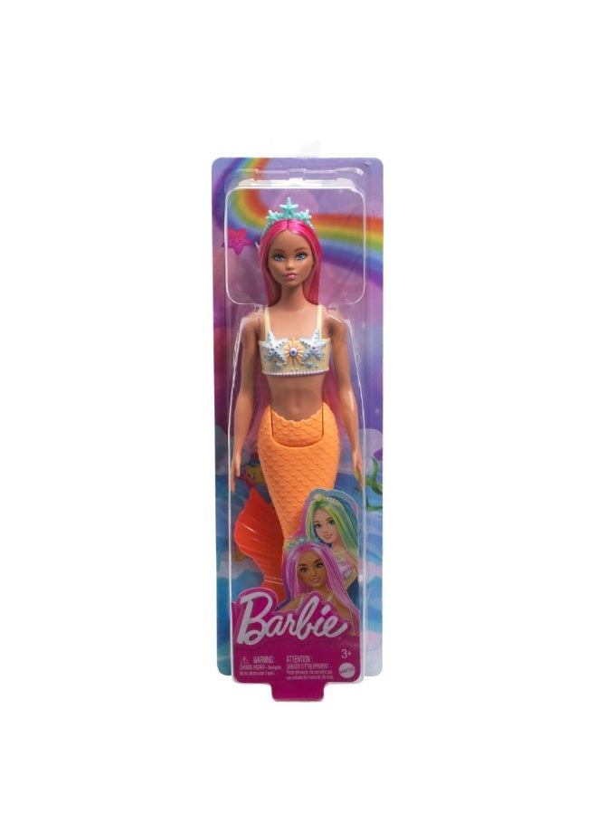 Barbie Barbie Mermaid Doll with Shell Fin (30 cm) - Image 1
