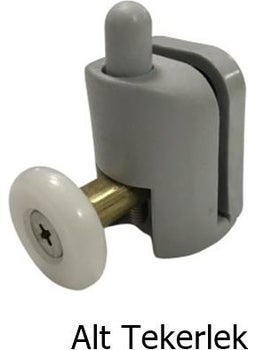 Eym Shower Cabin Wheel Set of 2 Wheel Diameter 22 mm  - Image 2