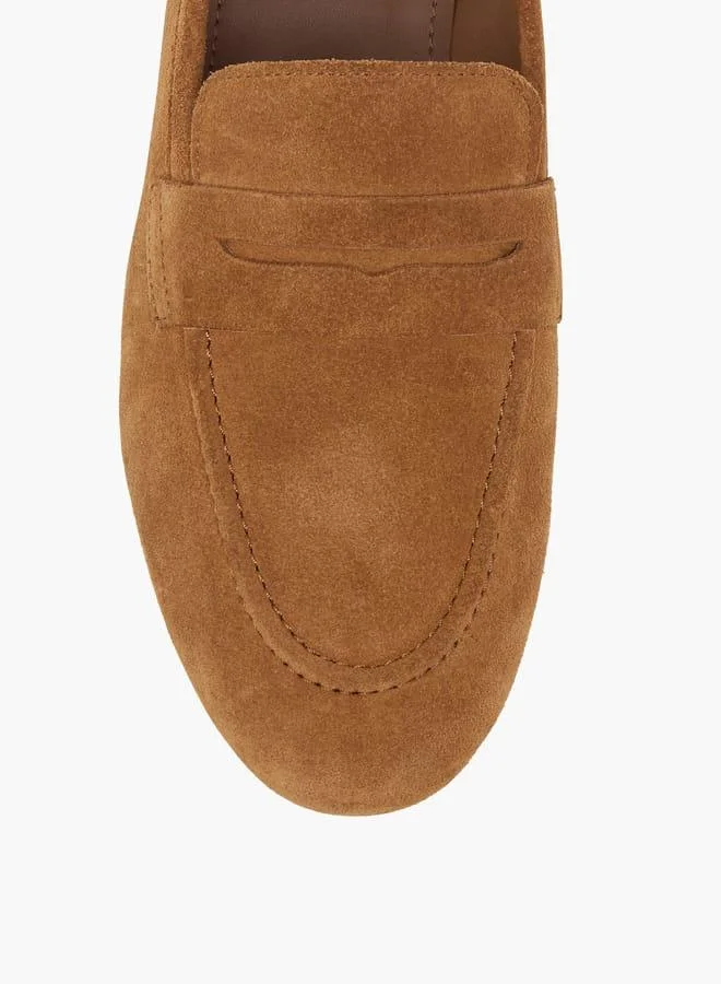 Paprika Women's Suede Slip-On Loafers