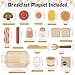 Airlab Toy Food for Toddler 35 Pretend Play Kids Kitchen Playset Breakfast Cutting Food Girl Boy Birthday Gift Age 3 4 5 6 Year Old Wood Educational Toys Kitchen Accessories - Image 4