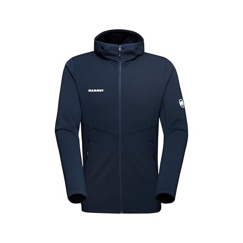 Mammut Men's Aconcagua Light ML Hooded Jacket, Marine, M - Image 3