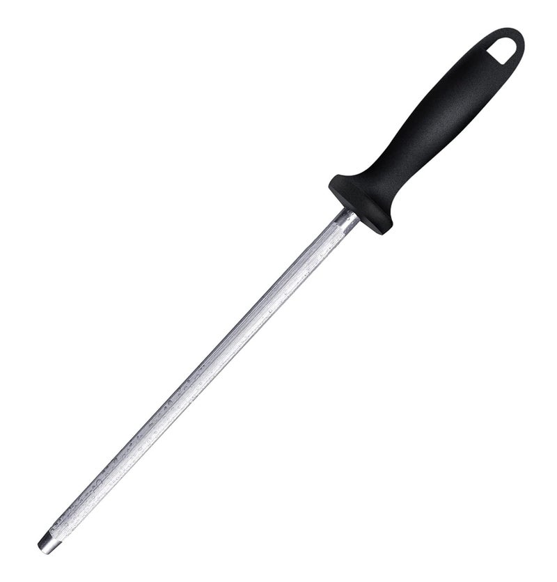 pepplo Diamond Honing Steel Professional Knife Sharpener Rod Kitchen Knife Sharpening Rod Carbide Multi-Sharpener(Pack of 1) - Image 1
