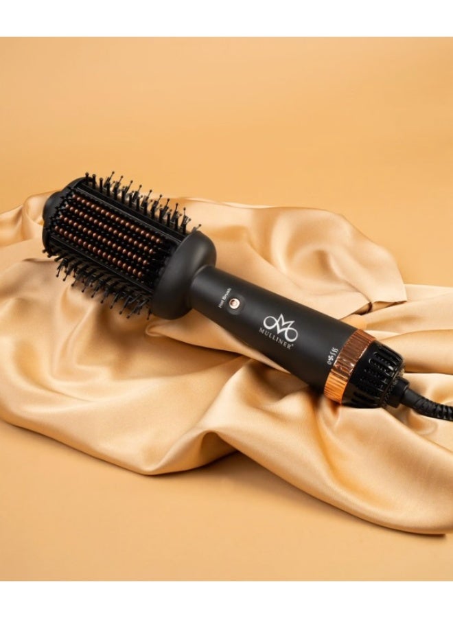 MULLINER Mulliner Ceramic Coated Hair Styling Blow Dry Brush ML-5014 - Image 1