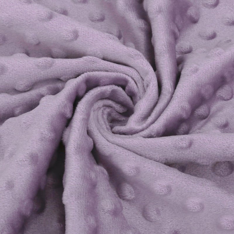 BORITAR Baby Blanket for Girls Soft Plush Minky Fabric Double Layer Dotted Backing with Elegant Purple Butterfly Printed Blessed Blanket Gift for Toddler Newborn Infant 30 x 40 Inch75x100cm - Image 5