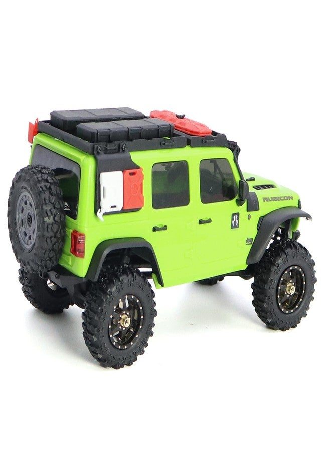 مجموعة عجلات SCX30 نحاسية بإزاحة 0.7 بوصة مكونة من 4 قطع مع إطارات مطاطية وحشوة إسفنجية لسيارات AXIAL SCX30 Ford Bronco JEEP WRANGLER JLU RC Crawler (مجموعة سوداء بستة ثقوب) - Image 4