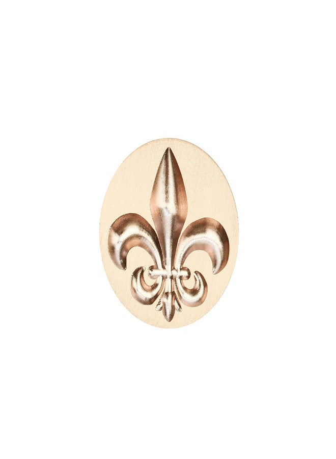SWANGSA 3D Wax Seal Stamp Fleur De Lis, Vintage Flower Electroplated Bronze Handle Sealing Stamp for Wedding Party Invitations Gift Idea Decoration - Image 3