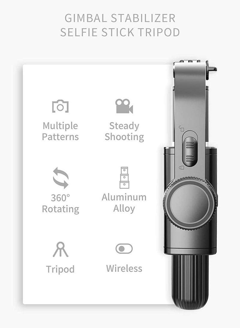 3-In-1 Phone Gimbal Stabilizer Black  - Image 2