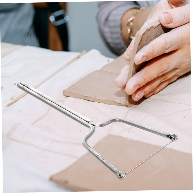 Operitacx 3pcs Clay Wire Cutting Tool Pottery Clay Wire Cutter Multifunctional Sculpting Knife - Image 4