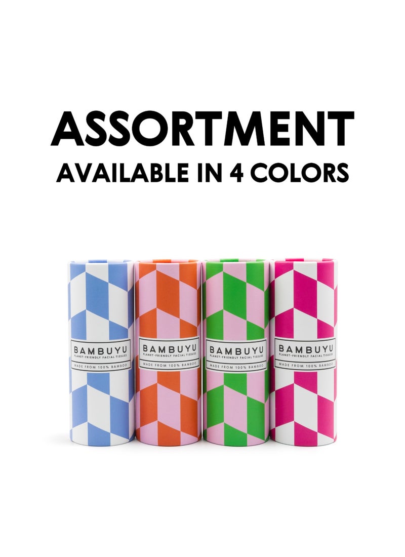 Bambuyu Eco Car Tissues Tube 50 sheets x 3 Ply Pack of 1 - Image 2