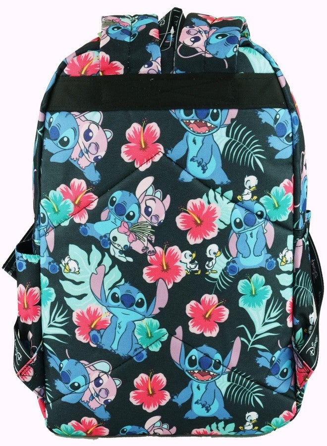 Wondapop Disney Lilo & Stitch 17 Inch Deluxe Backpack with Laptop Compartment (Black) - Image 4