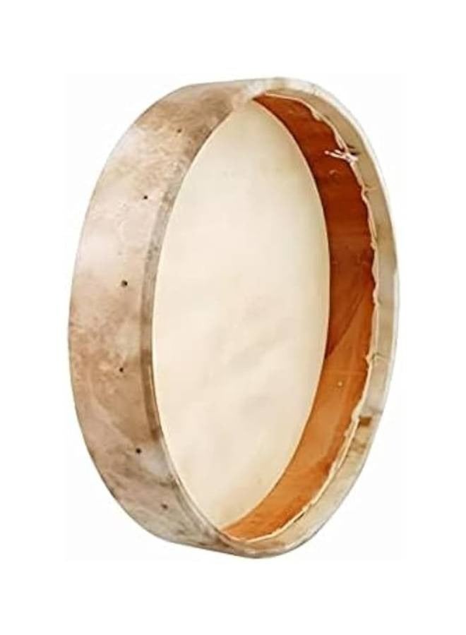 Islamic Wooden Daf Duff Frame Drum with 22 cm Goat-skin Head - Image 1