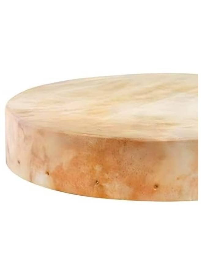 Islamic Wooden Daf Duff Frame Drum with 22 cm Goat-skin Head - Image 3