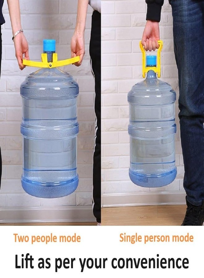 Azinoor Water Bottle Carry Handle, 20L Water Jar Lifter, Water Bottle Lifting Toughened Plastic Handle (Random Colors, Pack of 1) - Image 5