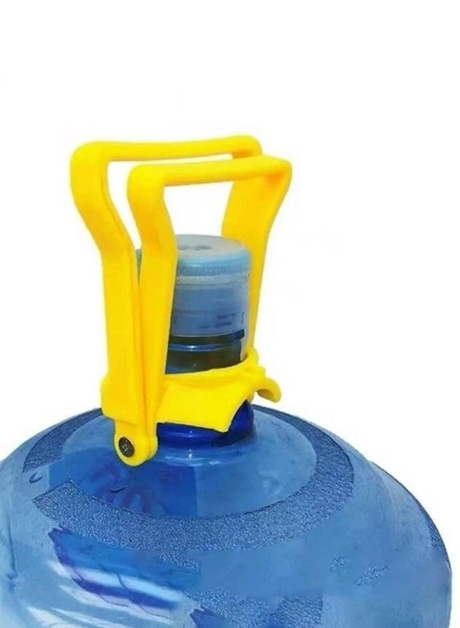 Azinoor Water Bottle Carry Handle, 20L Water Jar Lifter, Water Bottle Lifting Toughened Plastic Handle (Random Colors, Pack of 1) - Image 1