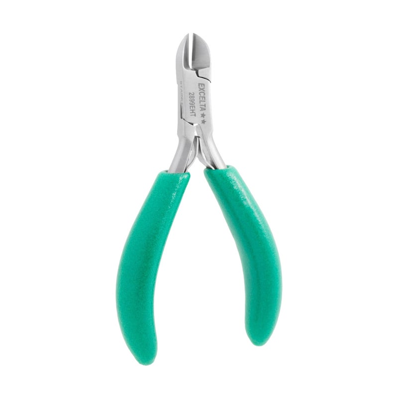 Excelta Bent Long Nose Plier,4-3/4" L,Smooth, 2629 - Image 1