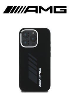 Back Case for iPhone 16 Pro Max, protective case supports Magsafe wireless charging, silicone case, French design and original certified global brand (AMG). From CG Mobile