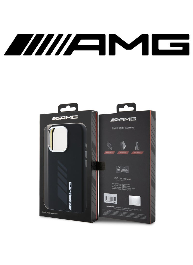 CG MOBILE - Back Case for iPhone 16 Pro Max, protective case supports Magsafe wireless charging, silicone case, French design and original certified global brand (AMG). From CG Mobile - Image 1