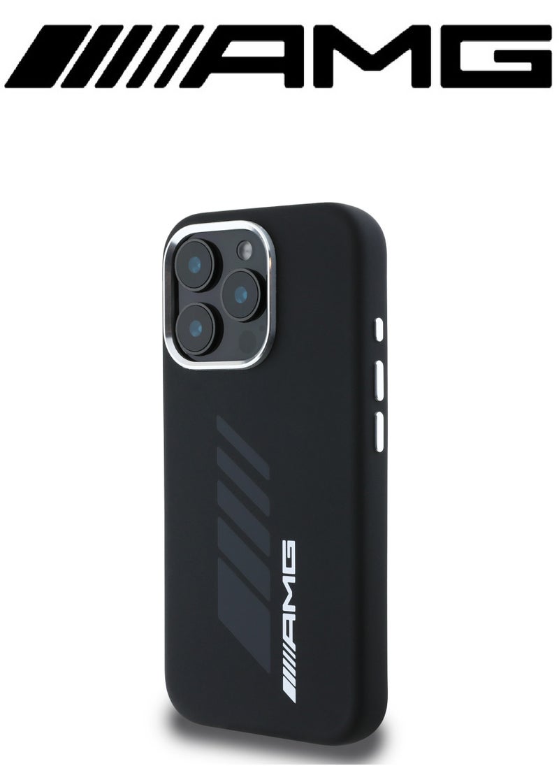 CG MOBILE - Back Case for iPhone 16 Pro Max, protective case supports Magsafe wireless charging, silicone case, French design and original certified global brand (AMG). From CG Mobile - Image 1
