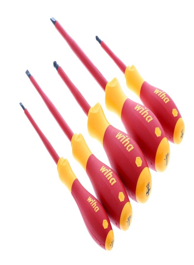 ويها طقم مفكات براغي Wiha 32091، 5 قطع، 1000 فولت، مشقوقة ومعزولة برأس فيليبس - Image 3
