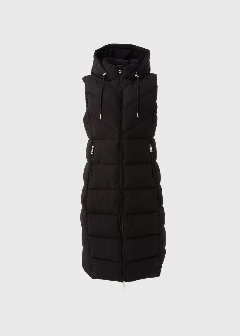 Matalan Girls Blue Stripe Denim Waistcoat